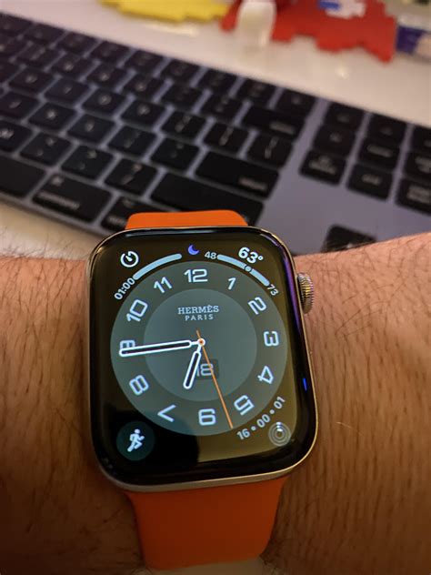 apple watch 7 hermes face